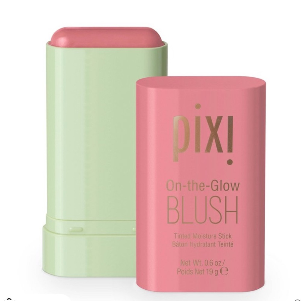 Pixi Blush Stick in Pink and Green
